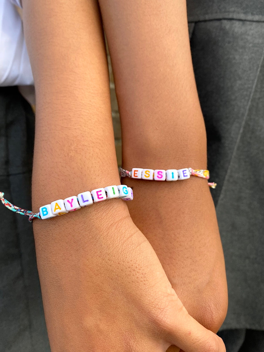 Liberty personalised bracelets